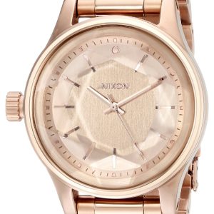 Nixon Damklocka A409897-00 Roséguldstonad/Roséguldstonat stål Ø38