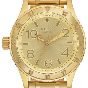 Nixon Damklocka A410502-00 Gulguldstonad/Gulguldtonat stål Ø38 mm