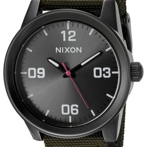 Nixon Damklocka A9641462-00 Grå/Läder Ø39 mm