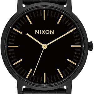 Nixon Herrklocka A10571031-00 Svart/Stål Ø40 mm