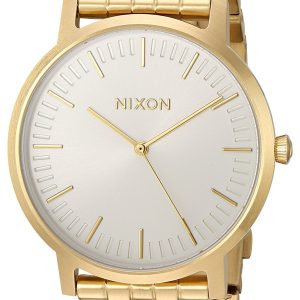 Nixon Herrklocka A10572443-00 Silverfärgad/Gulguldtonat stål Ø40 mm