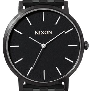 Nixon Herrklocka A1057756-00 Svart/Stål Ø40 mm