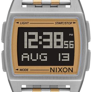 Nixon Herrklocka A11071431-00 Base LCD/Gulguldtonat stål