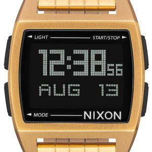 Nixon Herrklocka A1107502-00 LCD/Gulguldtonat stål