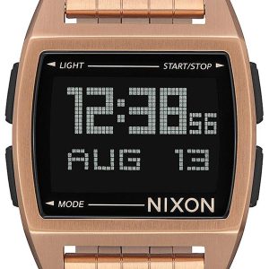 Nixon Herrklocka A1107897-00 Base LCD/Roséguldstonat stål