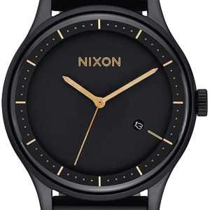 Nixon Herrklocka A11601041-00 Svart/Stål Ø41 mm