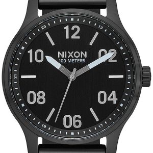 Nixon Herrklocka A1242180-00 Svart/Stål Ø42 mm