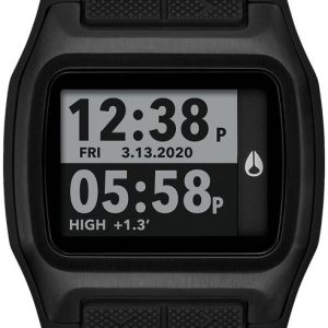 Nixon Herrklocka A1308-001 The High Tide LCD/Gummi