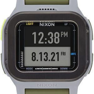 Nixon Herrklocka A13242072-00 The Regulus LCD/Gummi