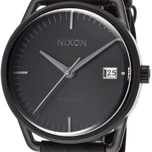 Nixon Herrklocka A199-001-00 Svart/Läder Ø38 mm