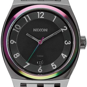 Nixon Herrklocka A325-1698-00 Grå/Stål Ø40 mm