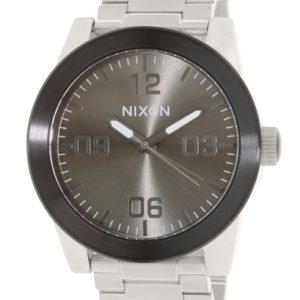 Nixon Herrklocka A3461762-00 The Corporal Grå/Stål Ø48 mm