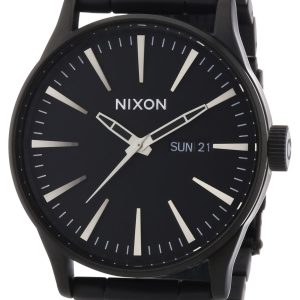 Nixon Herrklocka A356001-00 Svart/Stål Ø42 mm