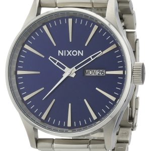 Nixon Herrklocka A3561258-00 Blå/Stål Ø42 mm