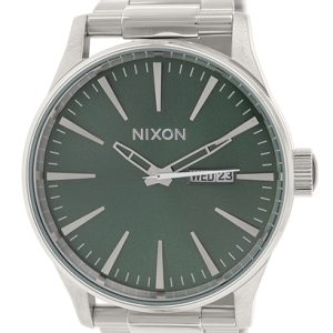 Nixon Herrklocka A3561696-00 Grön/Stål Ø42 mm