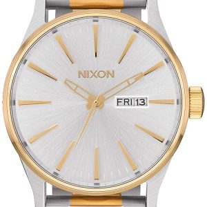 Nixon Herrklocka A3561921-00 Silverfärgad/Gulguldtonat stål Ø42 mm