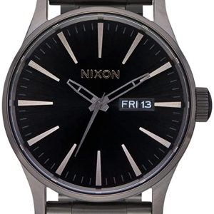 Nixon Herrklocka A3565084-00 The Sentry Svart/Stål Ø42 mm