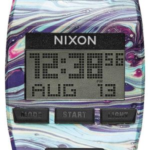 Nixon Herrklocka A4082151-00 LCD/Gummi