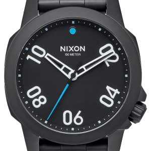 Nixon Herrklocka A468001-00 Svart/Stål Ø40 mm