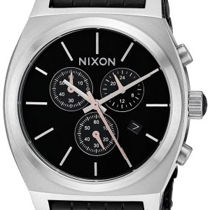 Nixon Herrklocka A9722541-00 The Time Teller Svart/Stål