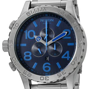 Nixon The 51-30 Herrklocka A0832219-00 Blå/Stål Ø51 mm