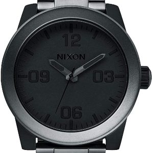 Nixon The Corporal Herrklocka A346-1062-00 Grå/Stål Ø48 mm