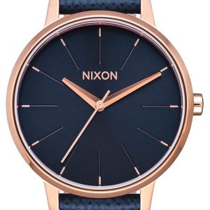 Nixon The Kensington Damklocka A1082195-00 Blå/Läder Ø37 mm