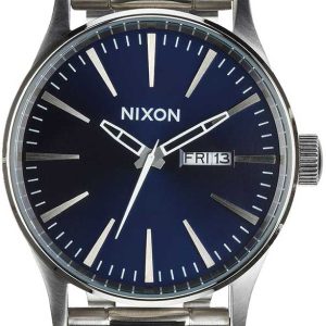 Nixon The Sentry Herrklocka A356-1258 Blå/Stål Ø42 mm