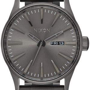 Nixon The Sentry Herrklocka A356-632 Grå/Stål Ø42 mm