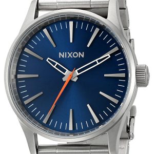 Nixon The Sentry Herrklocka A4501258-00 Blå/Stål Ø38 mm