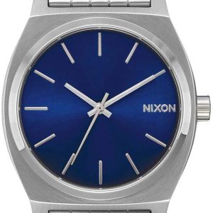 Nixon The Time Teller A045-1258 Blå/Stål Ø37 mm