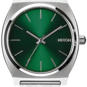 Nixon The Time Teller A045-1696-00 Grön/Stål Ø37 mm