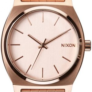 Nixon The Time Teller A045-897 Roséguldstonad/Roséguldstonat stål