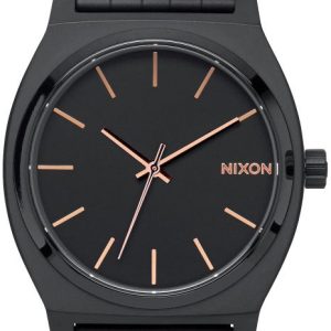 Nixon The Time Teller A045-957 Svart/Stål Ø37 mm