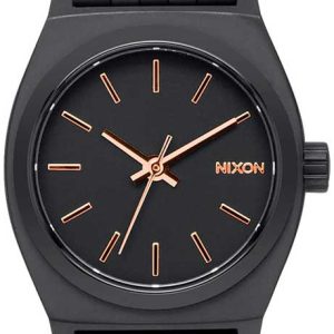 Nixon The Time Teller Damklocka A399-957-00 Svart/Stål Ø26 mm