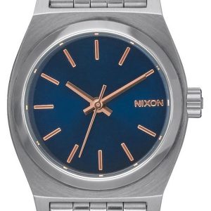 Nixon The Time Teller Damklocka A3992195-00 Blå/Stål Ø26 mm