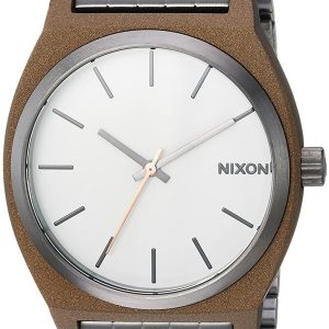 Nixon The Time Teller Herrklocka A0452091-00 Antikvit/Stål