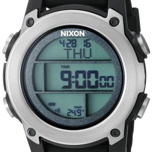 Nixon The Unit Herrklocka A962000-00 LCD/Gummi Ø46 mm