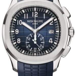 Patek Philippe Aquanaut Herrklocka 5968G/001 Blå/Gummi Ø42.2 mm