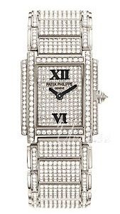 Patek Philippe Damklocka 4908/50G/012 Twenty~4 Diamantinfattad/18