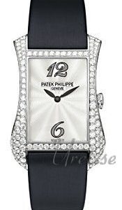 Patek Philippe Damklocka 4973G/001 Gondolo Vit/Satin 40x27 mm