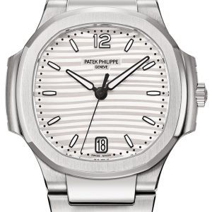 Patek Philippe Damklocka 7118/1A/010 Nautilus Silverfärgad/Stål