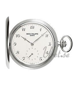 Patek Philippe Damklocka 980G/010 Pocket Watch Silverfärgad Ø39 mm