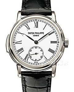 Patek Philippe Herrklocka 5078P/001 Grand Complications Vit/Läder