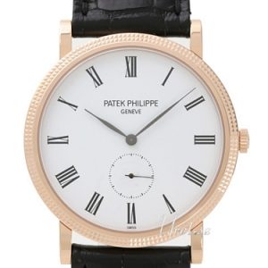 Patek Philippe Herrklocka 5119R/001 Calatrava Clous De Paris