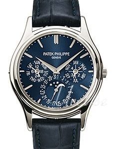 Patek Philippe Herrklocka 5140P/001 Grand Complications Svart/Läder