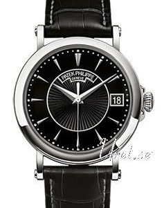 Patek Philippe Herrklocka 5153G Calatrava Svart/Läder Ø38 mm