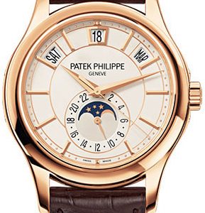 Patek Philippe Herrklocka 5205R/001 Complications Vit/Läder Ø40 mm