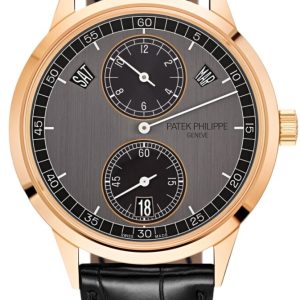 Patek Philippe Herrklocka 5235/50R/001 Complications Grå/Läder