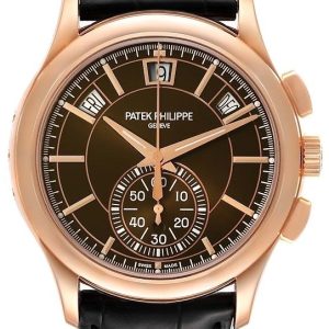 Patek Philippe Herrklocka 5905R/001 Complications Brun/Läder Ø42 mm